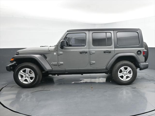 used 2021 Jeep Wrangler Unlimited car, priced at $28,982