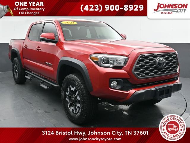 used 2021 Toyota Tacoma car, priced at $35,446