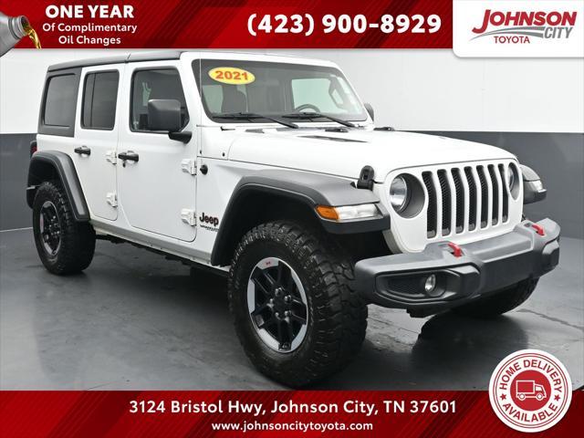 used 2021 Jeep Wrangler Unlimited car, priced at $37,685