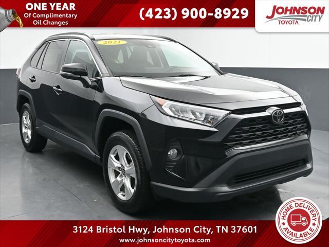 used 2021 Toyota RAV4 car, priced at $25,546