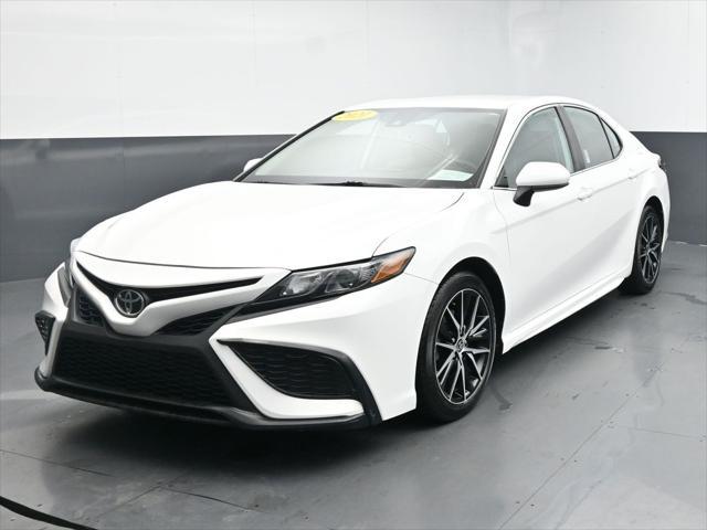 used 2021 Toyota Camry car, priced at $18,402