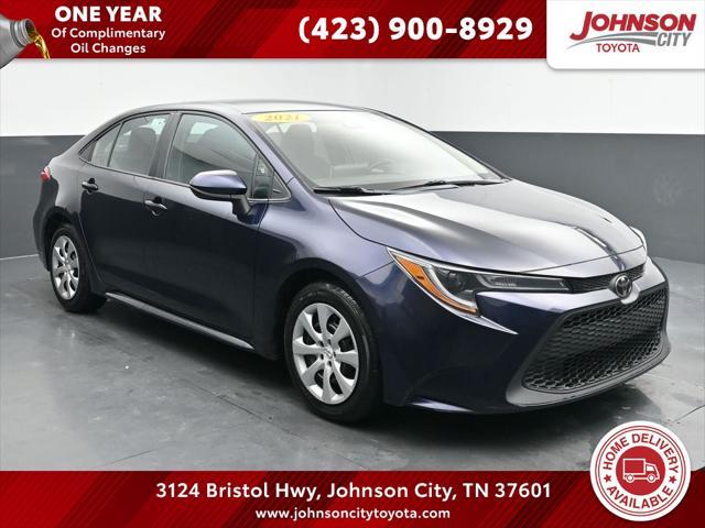 used 2021 Toyota Corolla car, priced at $18,105