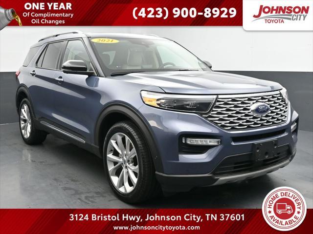 used 2021 Ford Explorer car, priced at $35,649