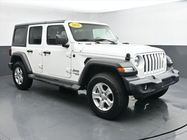 used 2021 Jeep Wrangler Unlimited car, priced at $29,026