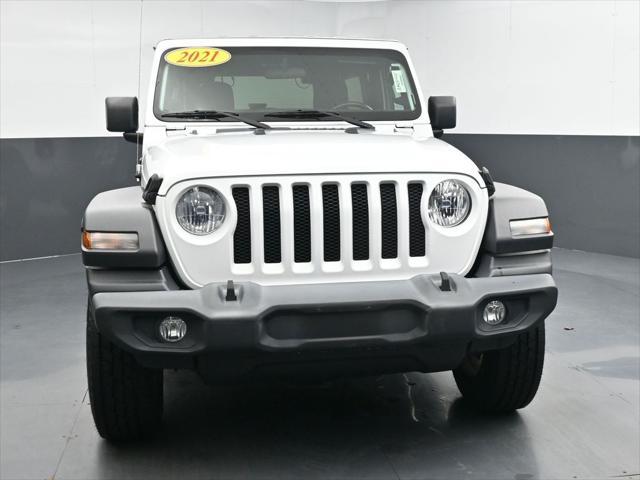 used 2021 Jeep Wrangler Unlimited car, priced at $29,026