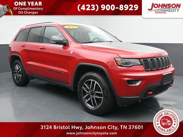used 2021 Jeep Grand Cherokee car, priced at $29,335