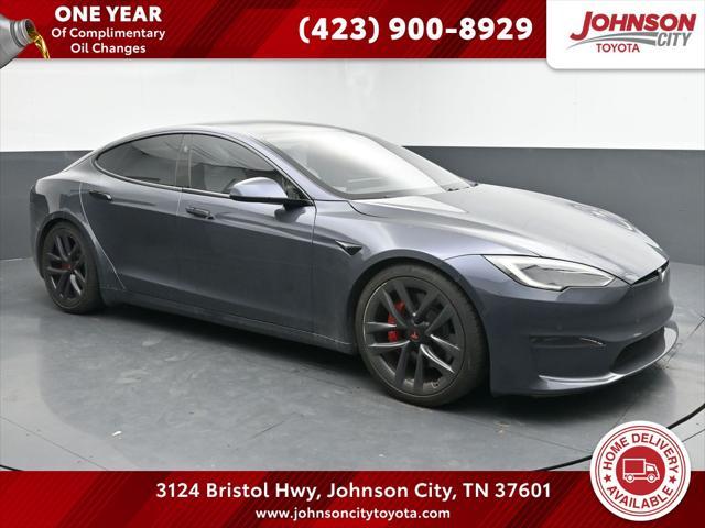 used 2022 Tesla Model S car, priced at $42,847