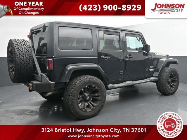 used 2016 Jeep Wrangler Unlimited car, priced at $20,482