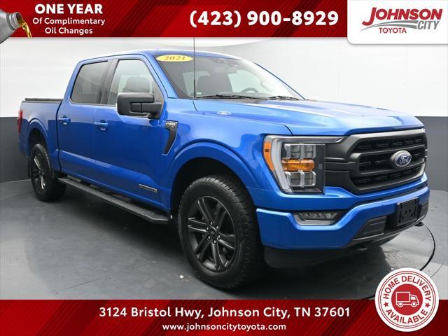 used 2021 Ford F-150 car, priced at $35,718