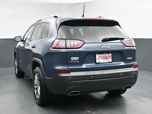 used 2021 Jeep Cherokee car, priced at $18,723