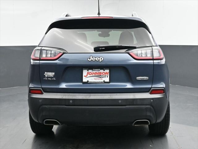 used 2021 Jeep Cherokee car, priced at $18,723