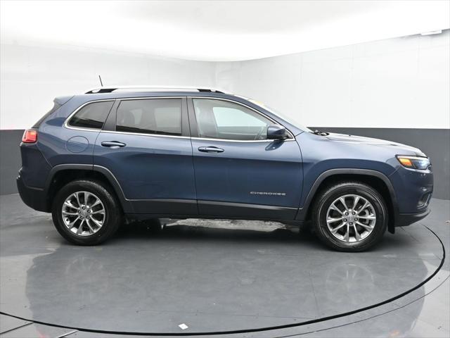 used 2021 Jeep Cherokee car, priced at $18,723