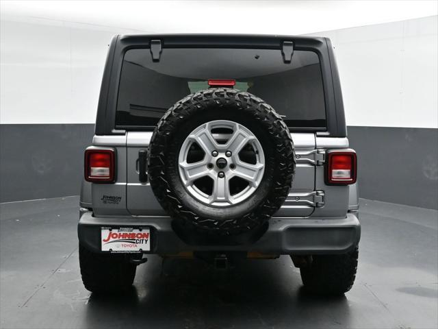 used 2020 Jeep Wrangler Unlimited car, priced at $28,232