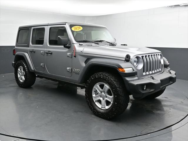used 2020 Jeep Wrangler Unlimited car, priced at $28,232