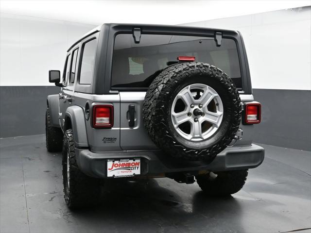 used 2020 Jeep Wrangler Unlimited car, priced at $28,232