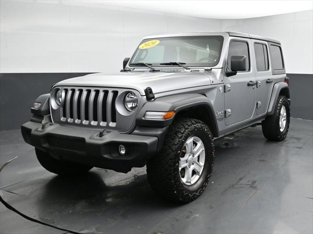 used 2020 Jeep Wrangler Unlimited car, priced at $28,232