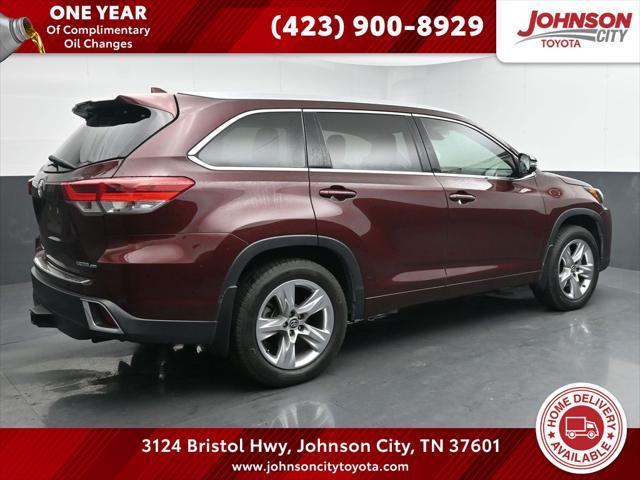 used 2019 Toyota Highlander car, priced at $28,501