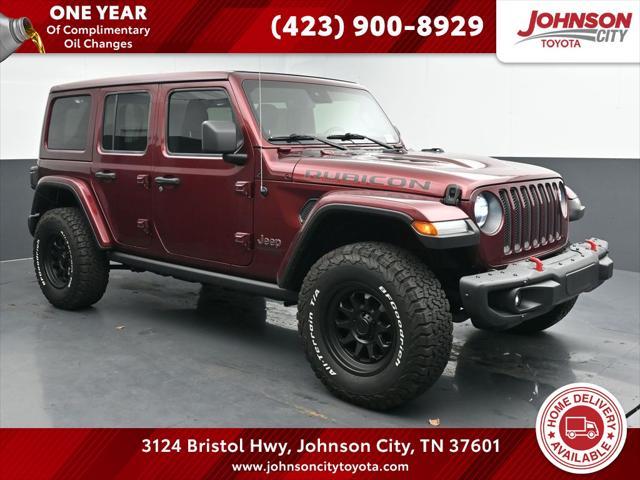 used 2021 Jeep Wrangler Unlimited car, priced at $31,274