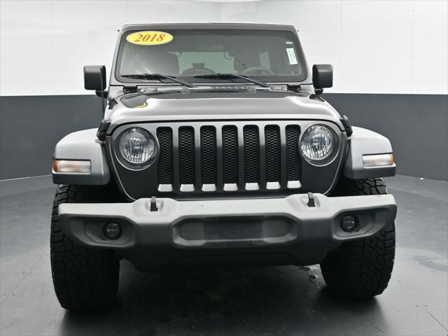 used 2018 Jeep Wrangler Unlimited car, priced at $19,497