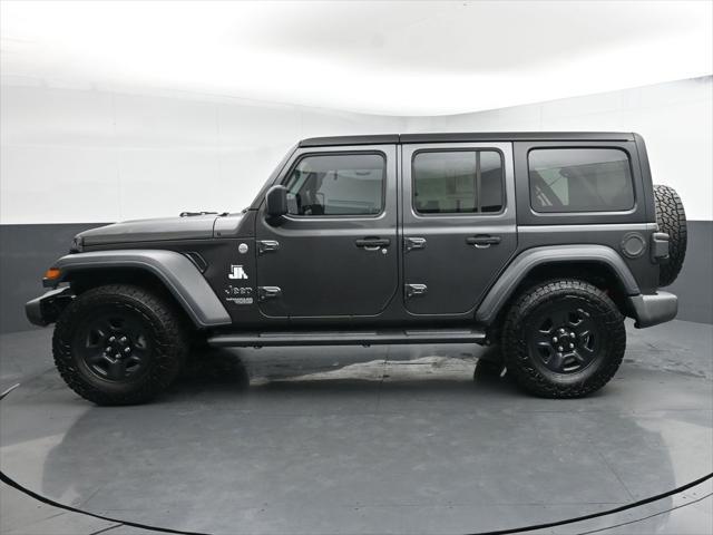 used 2018 Jeep Wrangler Unlimited car, priced at $19,497