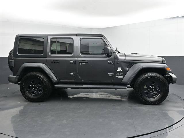 used 2018 Jeep Wrangler Unlimited car, priced at $19,497