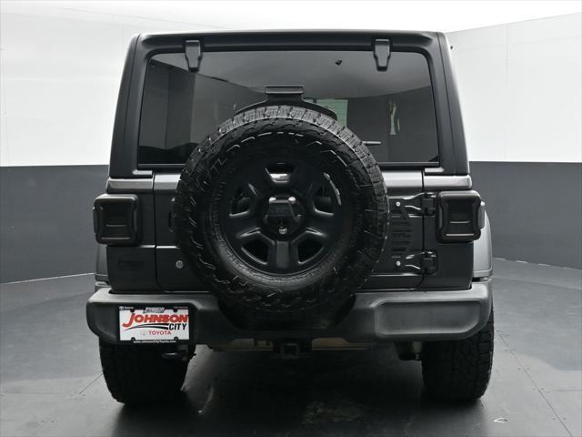 used 2018 Jeep Wrangler Unlimited car, priced at $19,497