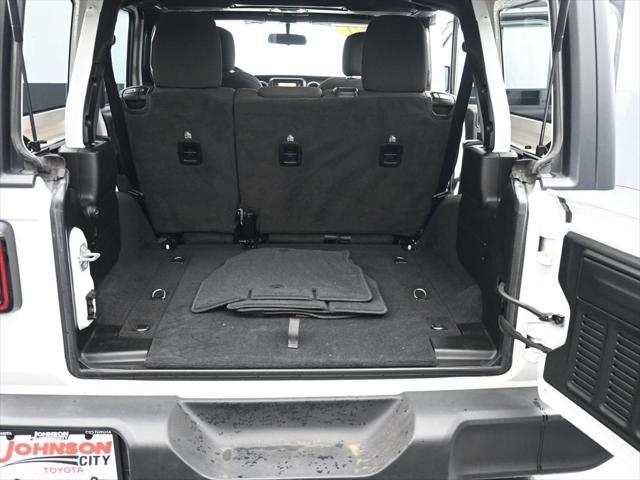 used 2021 Jeep Wrangler Unlimited car, priced at $23,546