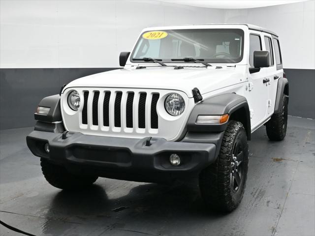used 2021 Jeep Wrangler Unlimited car, priced at $23,546
