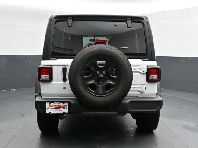 used 2021 Jeep Wrangler Unlimited car, priced at $23,546