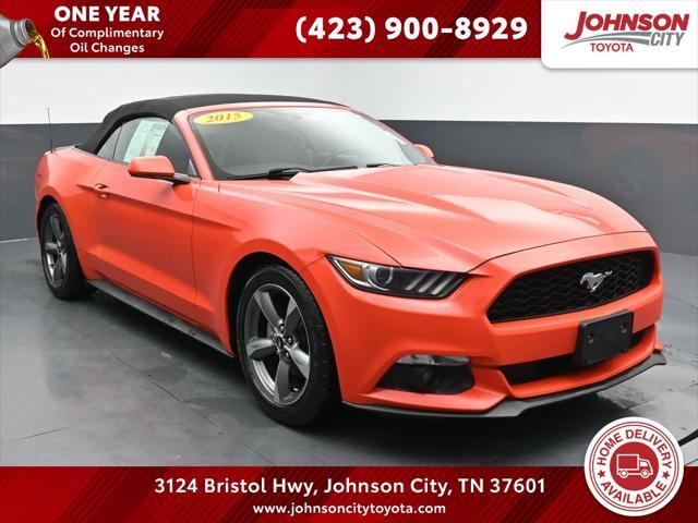 used 2015 Ford Mustang car, priced at $16,083