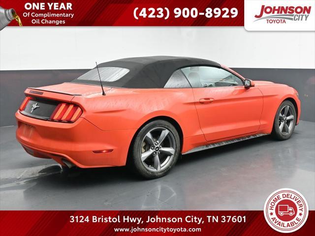 used 2015 Ford Mustang car, priced at $17,284