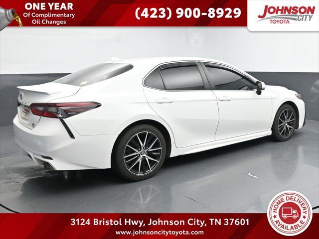 used 2021 Toyota Camry car, priced at $23,107