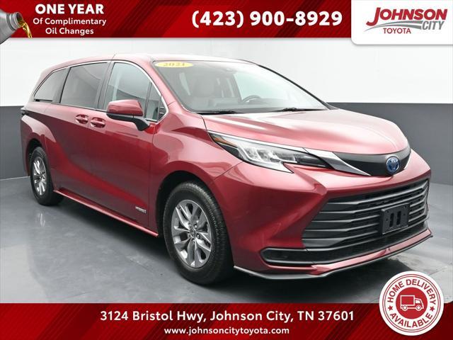 used 2021 Toyota Sienna car, priced at $33,605