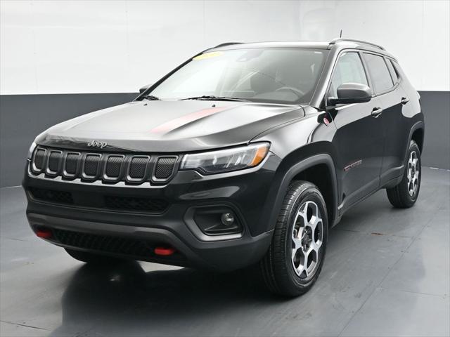 used 2022 Jeep Compass car, priced at $22,510