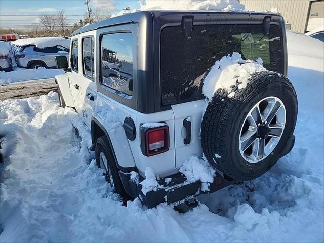 used 2021 Jeep Wrangler Unlimited car, priced at $31,851