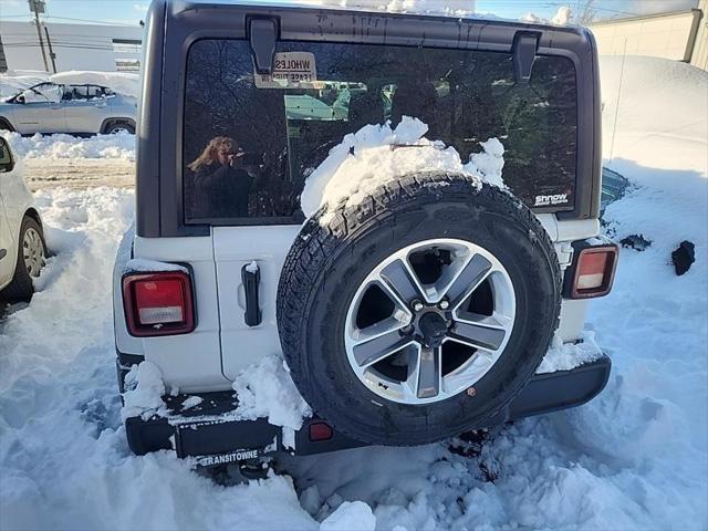 used 2021 Jeep Wrangler Unlimited car, priced at $31,851