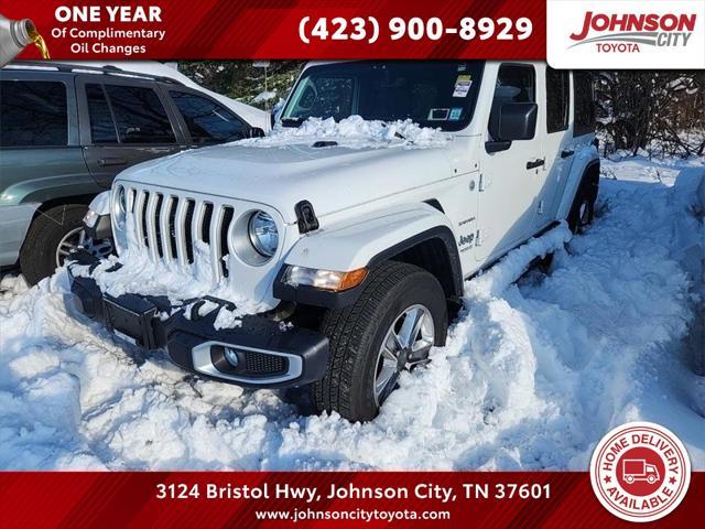 used 2021 Jeep Wrangler Unlimited car, priced at $31,851