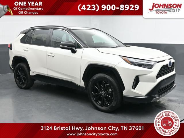 used 2022 Toyota RAV4 Hybrid car, priced at $26,375