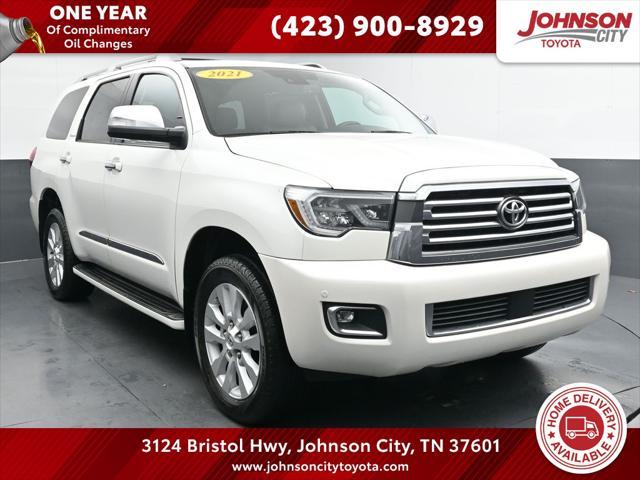 used 2021 Toyota Sequoia car, priced at $51,792