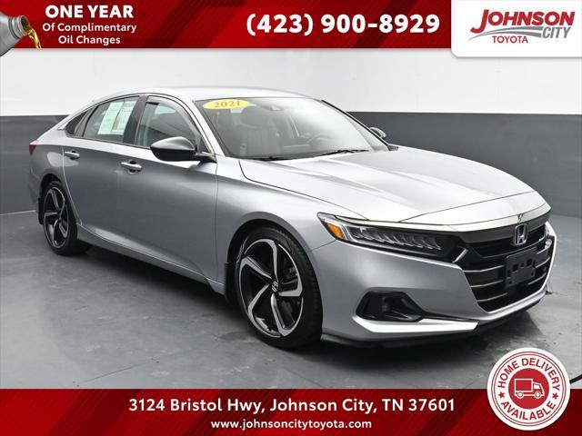 used 2021 Honda Accord car, priced at $23,012