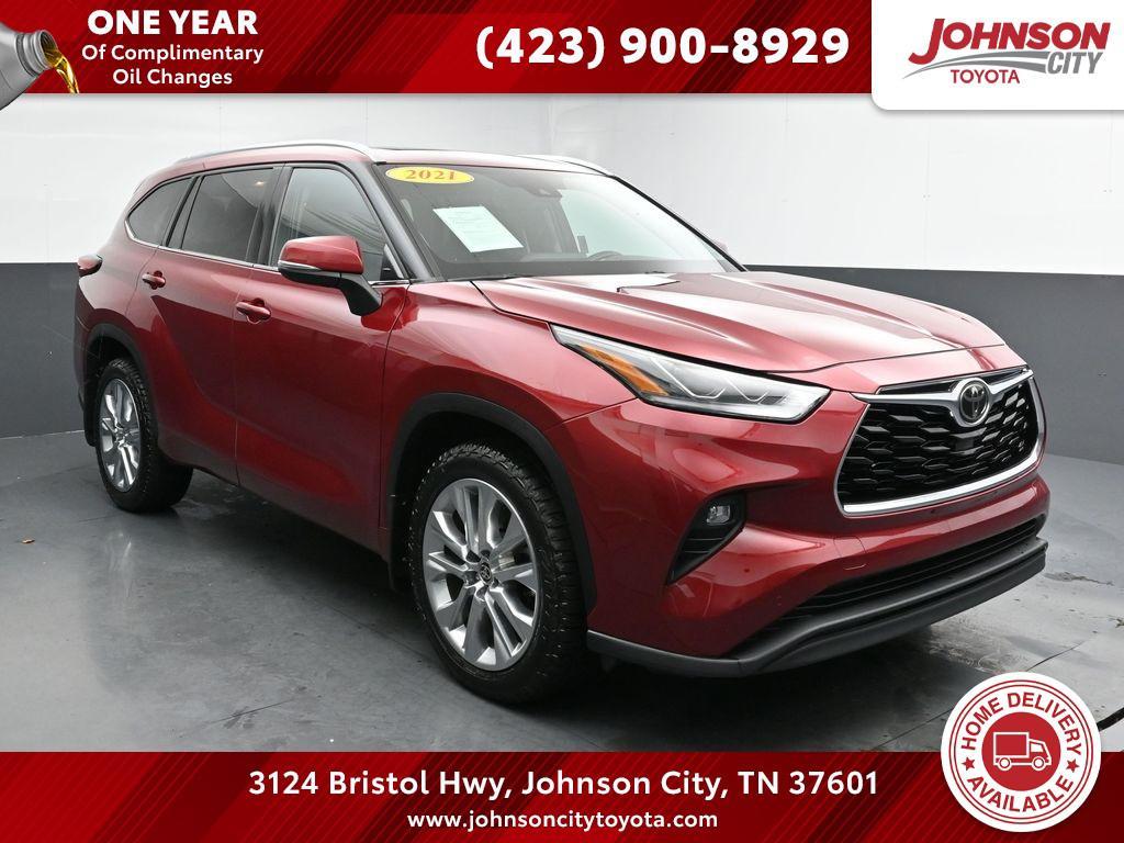 used 2021 Toyota Highlander car, priced at $31,265