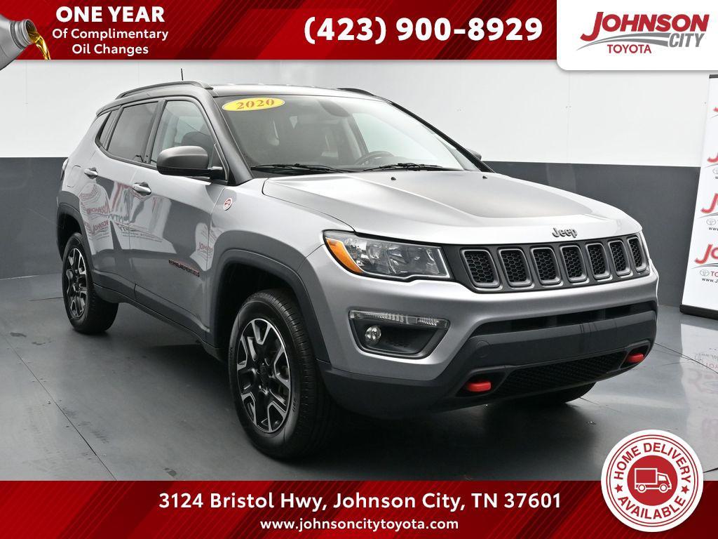 used 2020 Jeep Compass car, priced at $17,923