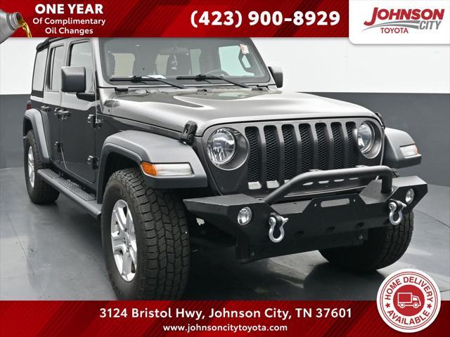 used 2018 Jeep Wrangler Unlimited car, priced at $27,203