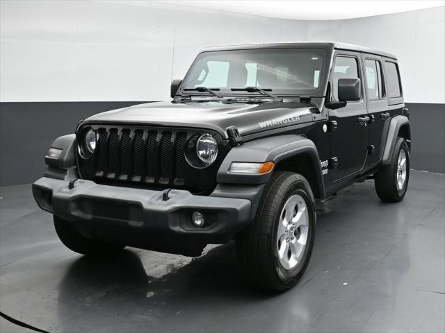 used 2018 Jeep Wrangler Unlimited car, priced at $21,983