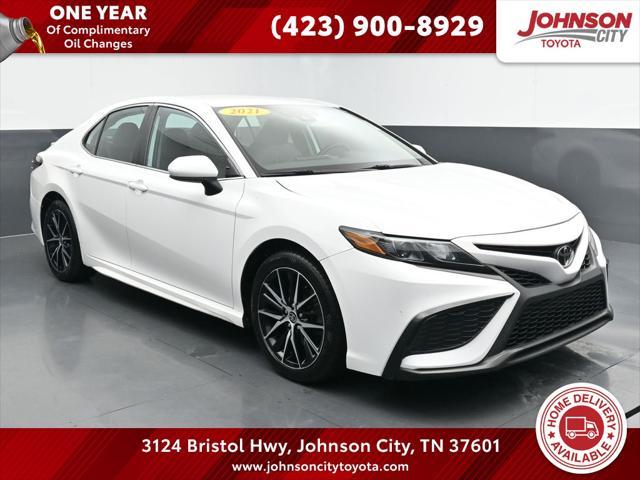 used 2021 Toyota Camry car, priced at $21,269