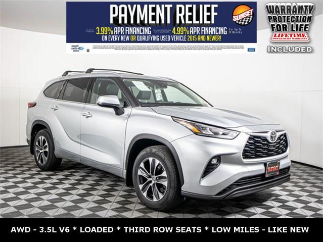 used 2020 Toyota Highlander car