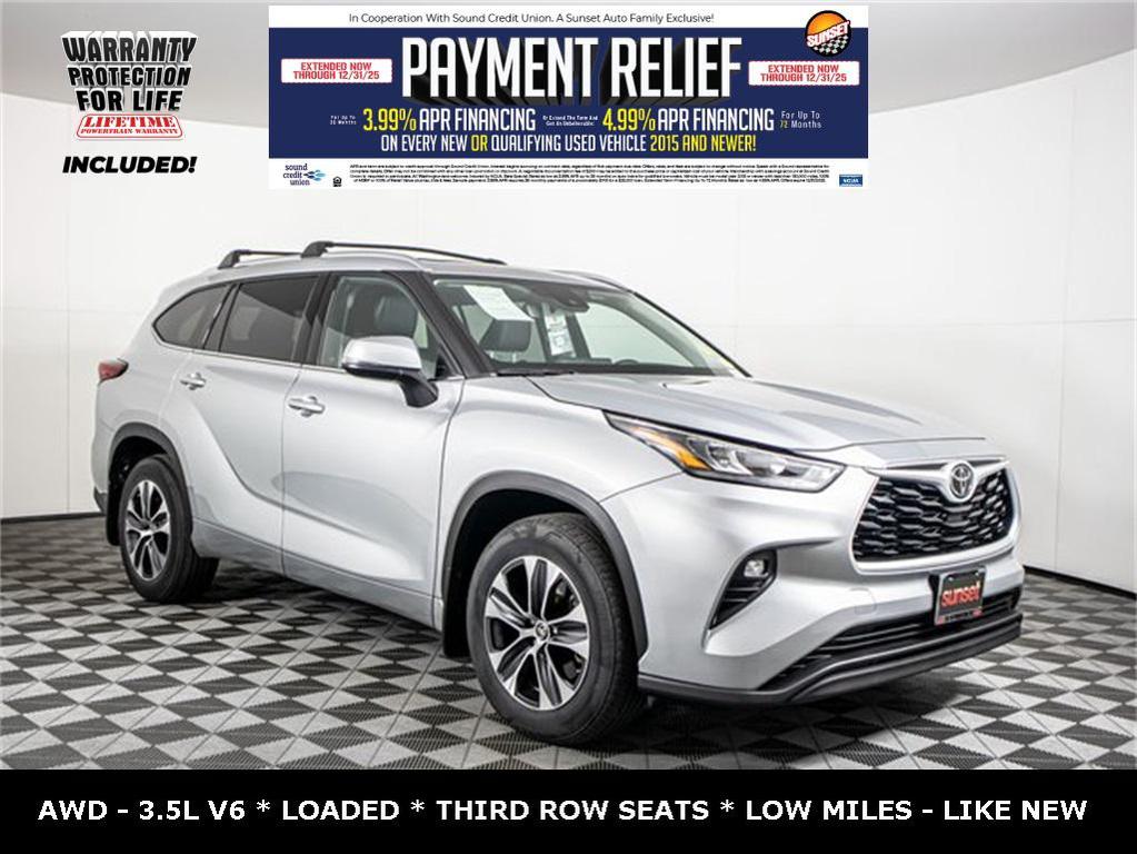 used 2020 Toyota Highlander car