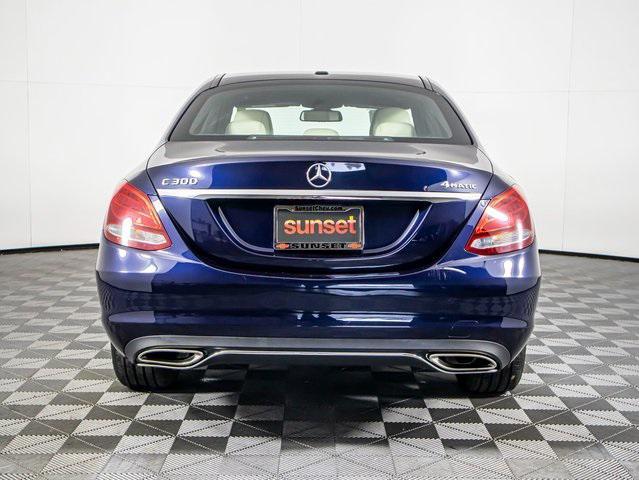 used 2018 Mercedes-Benz C-Class car, priced at $19,999