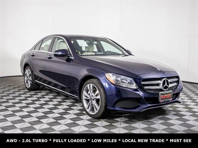 used 2018 Mercedes-Benz C-Class car