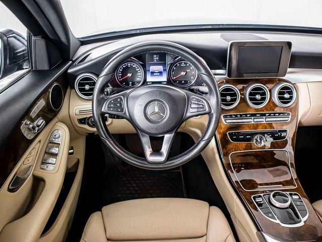 used 2018 Mercedes-Benz C-Class car, priced at $19,999